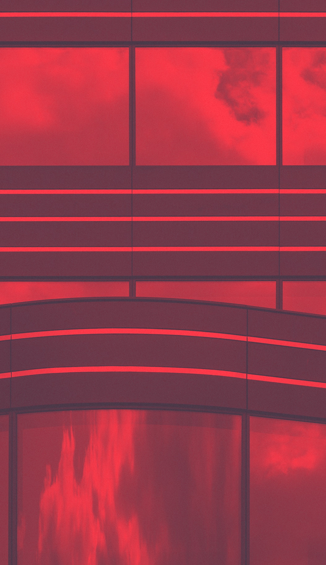 Outside of a skyscraper